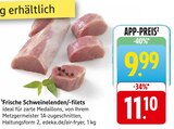 Aktuelles Frische Schweinelenden/-filets Angebot bei E center in Offenbach (Main) ab 9,99 €
