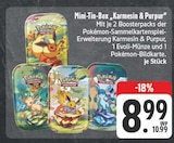 Mini-Tin-Box Karmesin & Purpur Angebote von Pokémon bei EDEKA Gera für 8,99 €