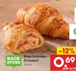 Käse-Schinken-Croissant im Angebot bei Netto Marken-Discount in Zwickau Käse-Schinken-Croissant Angebote von BACK STUBE bei Netto Marken-Discount Zwickau für 0,69 €