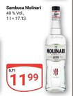 Sambuca Molinari im Angebot bei GLOBUS in Bruchsal Sambuca Molinari Angebote von Molinari bei GLOBUS Bruchsal für 11,99 €