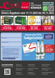Nuck Getränke Mineralwasser im Prospekt Nuck Getränke Mineralwasser im Prospekt