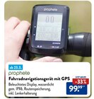 Fahrradnavigationsgerät mit GPS Angebote von prophete bei ALDI Nord Dortmund für 99,99 €