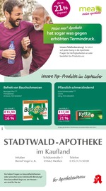 Aktueller mea - meine apotheke Apotheken Prospekt in Meißen und Umgebung, "Unsere September-Angebote" mit 4 Seiten, 01.09.2025 - 30.09.2025