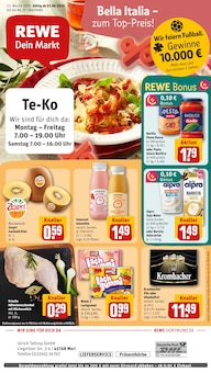 Bier im aktuellen REWE Prospekt (Marl) Bier im REWE Prospekt "Dein Markt" mit 36 Seiten (Marl)