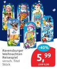 Weihnachten Reisespiel im Angebot bei budni in Norderstedt Weihnachten Reisespiel Angebote von Ravensburger bei budni Norderstedt für 5,99 €