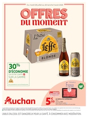 Promos Saucisse dans le catalogue "OFFRES DU MOMENT" de Auchan Hypermarché Saucisse en promo dans le catalogue Auchan Hypermarché à la page 1