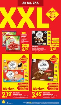 Eis im aktuellen Lidl Prospekt (München) Eis im Lidl Prospekt "LIDL LOHNT SICH" mit 69 Seiten (München)