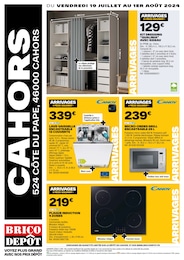Brico Dépôt Catalogue "CAHORS", 4 pages, Montaigu-de-Quercy,  19/07/2024 - 01/08/2024