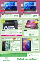 EP: Tablet im Prospekt 