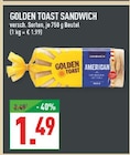 Sandwich im Angebot bei Marktkauf in Gütersloh Sandwich Angebote von Golden Toast bei Marktkauf Gütersloh für 1,49 €