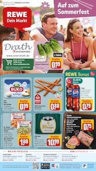 Aktueller REWE Prospekt "Dein Markt" Seite 1 von 27 Seiten für Iserlohn