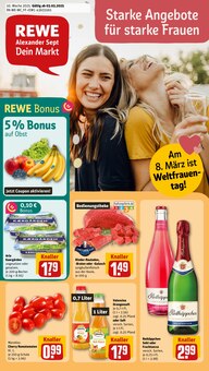 Getränke im REWE Prospekt "Dein Markt" mit 18 Seiten (Bergisch Gladbach)