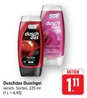 Noire Duschgel Angebote von Duschdas bei EDEKA Mannheim für 1,11 €