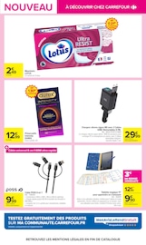 Promos Bureau dans le catalogue "LES NOUVEAUTÉS" de Carrefour Bureau en promo dans le catalogue Carrefour à la page 11