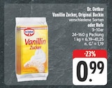 Vanillin Zucker, Original Backin bei nah und gut im Eibelstadt Prospekt für 0,99 €