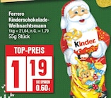 Kinderschokolade-Weihnachtsmann Angebote von Ferrero bei EDEKA Berlin für 1,19 €