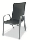 Textilene Stapelstuhl Angebote von Top Garden bei Wreesmann Weimar für 14,99 €