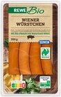 Wiener Würstchen von REWE Bio im aktuellen REWE Prospekt