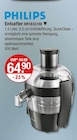 Entsafter HR1832/00 im V-Markt Prospekt Entsafter HR1832/00 von Philips im aktuellen V-Markt Prospekt für 64,90 €