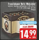 Hefe-Weissbier im Angebot bei E center in Bad Salzuflen Hefe-Weissbier Angebote von Franziskaner bei E center Bad Salzuflen für 14,99 €