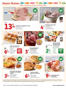 Promotion Grille Barbecue dans le prospectus Auchan Hypermarché, valable du 09/06/2026 au 21/06/2026 Promo Grille Barbecue dans le catalogue Auchan Hypermarché du moment à la page 28