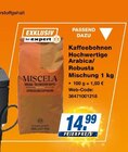 Kaffeebohnen Hochwertige Arabica/Robusta Mischung Angebote von Miscela bei expert Wunstorf für 14,99 €