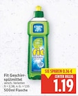 Geschirrspülmittel von Fit für 1,19 € bei E center im Angebot Geschirrspülmittel von Fit im aktuellen E center Prospekt