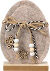 dm-drogerie markt - Filzaufsteller Ei mit Kordel & Blümchenapplikation, beige (12 cm) Angebot im Prospekt Filzaufsteller Ei mit Kordel & Blümchenapplikation, beige (12 cm) bei dm-drogerie markt im Prospekt "" für 2,75 €