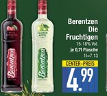 Wild Kirsch Angebote von Berentzen bei EDEKA Augsburg für 4,99 €