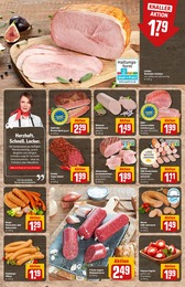 Streichwurst im REWE Prospekt "Dein Markt" auf Seite 14