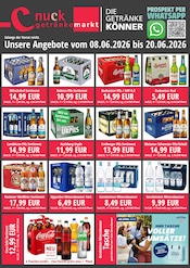 Bier im Nuck Getränke Prospekt in Freital Aktueller Nuck Getränke Prospekt mit Bier, "DIE GETRÄNKEKÖNNER", Seite 1