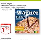 Steinofen Pizza Angebote von Original Wagner bei GLOBUS Wiesbaden für 1,79 €