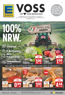 EDEKA Werther Prospekt der aktuellen Woche, gültig von 12.05.2025 bis 17.05.2025 Aktueller EDEKA Werther Prospekt "Aktuelle Angebote" mit 24 Seiten