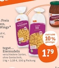 Eiernudeln Korkenzieher von tegut... im aktuellen tegut Prospekt für 1,79 €