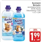 Weichspüler im Angebot bei EDEKA in Hof Weichspüler Angebote von Kuschelweich bei EDEKA Hof für 1,99 €