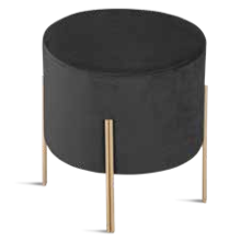 Pouf Livéa Ø 34 cm - But à Tours Pouf Livéa Ø 34 cm en promo chez But Tours à 27,99 €