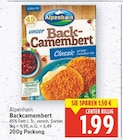 Backcamembert von Alpenhain für 1,99 € bei E center im Angebot Backcamembert von Alpenhain im aktuellen E center Prospekt