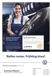 Auto im Volkswagen Prospekt in Recklinghausen Aktueller Volkswagen Prospekt mit Auto, "Der Frühling startet mit Power", Seite 1