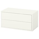Aktuelles Schrank mit 2 Schubladen weiß Angebot bei IKEA in Heilbronn ab 90,00 €