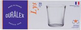 Gobelets Lys transparents - DURALEX - Intermarché Super Gobelets Lys transparents - DURALEX à 5,59 € dans le catalogue Intermarché Super