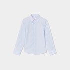 Chemise manches longues bleu ciel garçon - La Halle Chemise manches longues bleu ciel garçon à 7,99 € dans le catalogue La Halle