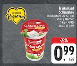 Schlagsahne im Angebot bei EDEKA in Hof Schlagsahne Angebote von Frankenland bei EDEKA Hof für 0,99 €