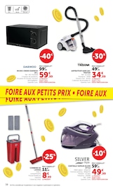 Promos Aspirateur dans le catalogue "L'ANNIVERSAIRE GAGNANT DES MAGASINS U" de Hyper U Aspirateur en promo dans le catalogue Hyper U à la page 38