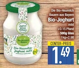 Bio-Joghurt mild bei E center im Traunreut Prospekt für 1,49 €