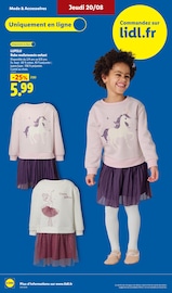 Promotion Mode dans le prospectus Lidl, valable du 20/08/2026 au 26/08/2026 Promo Mode dans le catalogue Lidl du moment à la page 30