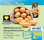 Spargelfrühkartoffeln im Angebot bei E center in Schwäbisch Gmünd Spargelfrühkartoffeln Angebote von EDEKA Herzstücke bei E center Schwäbisch Gmünd für 2,99 €