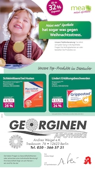 Aktueller mea - meine apotheke Prospekt "Unsere Dezember-Angebote" für Hoppegarten Aktueller mea - meine apotheke Prospekt für Hoppegarten mit Seiten