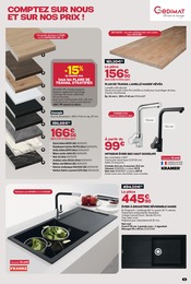 Evier en promo dans le catalogue Gedimat à la page 5