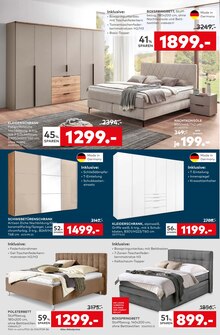 Bett Angebot im porta Möbel Prospekt, gültig von 04.01.2026 bis 17.01.2026 Bett Angebot im aktuellen porta Möbel Prospekt auf Seite 2