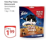 Play Tubes Katzensnack im Angebot bei GLOBUS in Bochum Play Tubes Katzensnack Angebote von Felix bei GLOBUS Bochum für 1,99 €